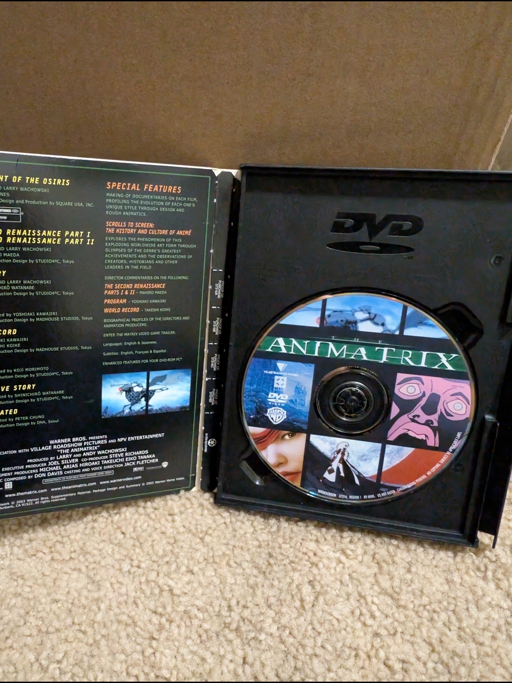 Animatrix DVD - Picture 3 of 3